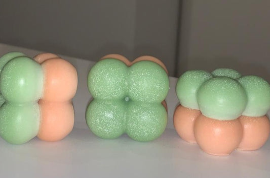 Orbs - Massage Soap bars (2 pieces) - Cucumber Melon